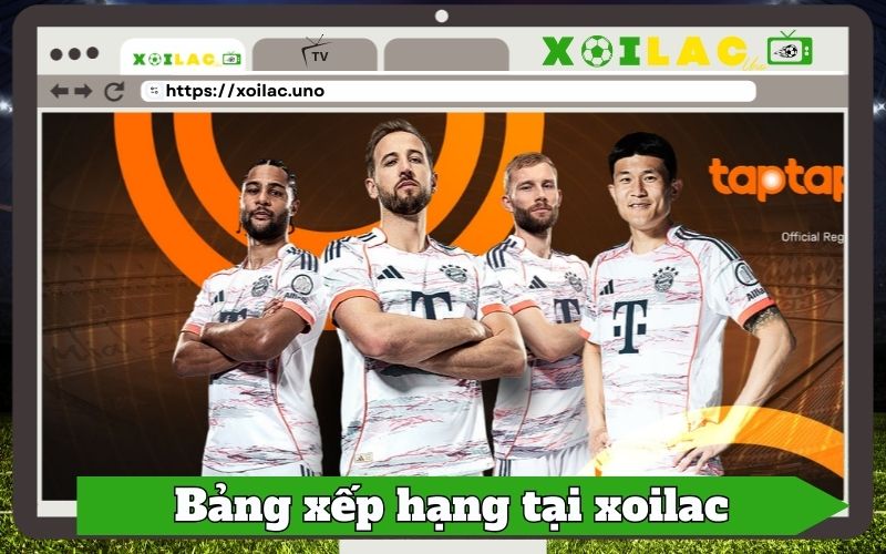 Hệ thống BXH cập nhật theo thời gian thực